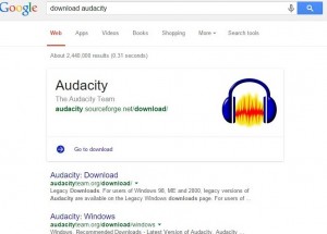 google-search-result-download-audacity