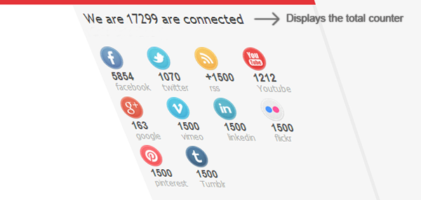 My Social Counter for WordPress