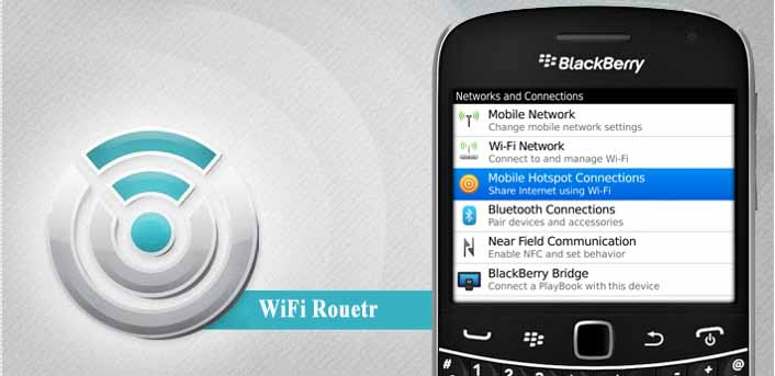 Make BlackBerry As Wifi Router