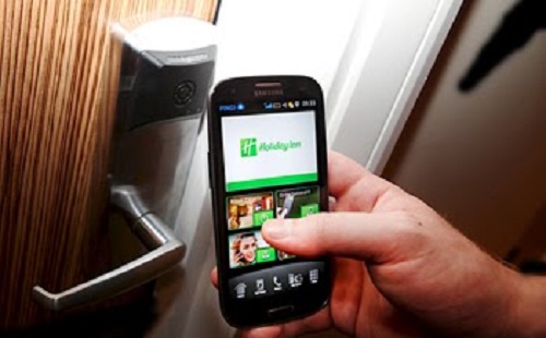 Smartphone Room Key App