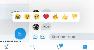 Twitter has introduced The Reactions Feature of Direct Messages