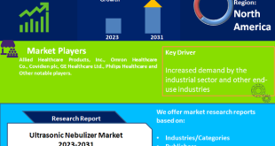 Ultrasonic Nebulizer Market