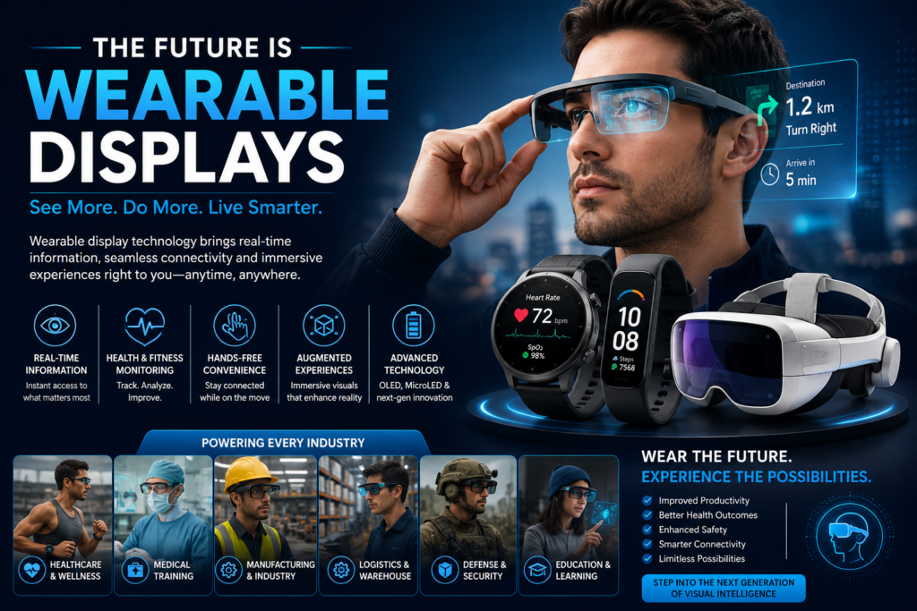 Wearable Displays Transforming the Future of Connected Living